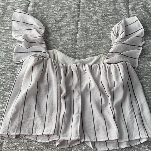 HONEY PUNCH | off the shoulder babydoll top - Picture 3 of 7